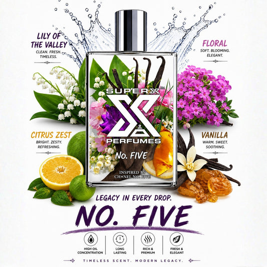No.Five | Inspired by Cha*el No5 Perfume