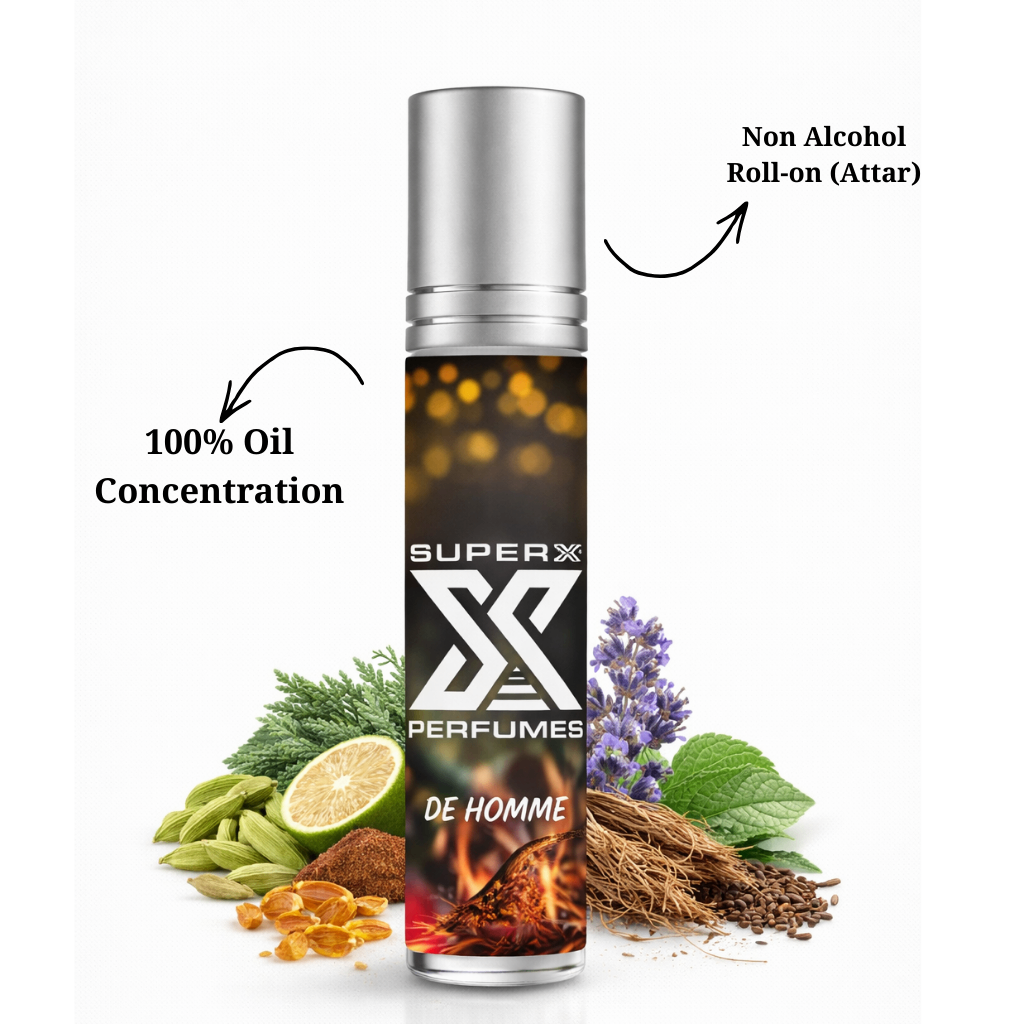 De Homme | Inspired by Y*L La Nuit De L'Homme | Roll-on (Attar) With 100% Oil Concentration (Non Alcohol)