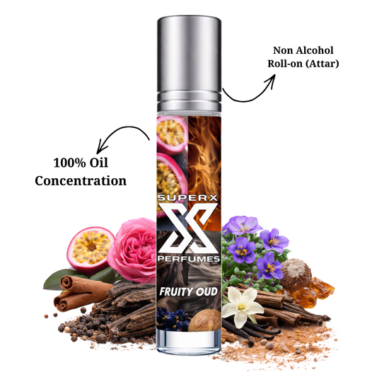 Fruity Oud | Inspired by Mais*n Crivelli Oud Maracuja | Roll-on (Attar) With 100% Oil Concentration (Non Alcohol)