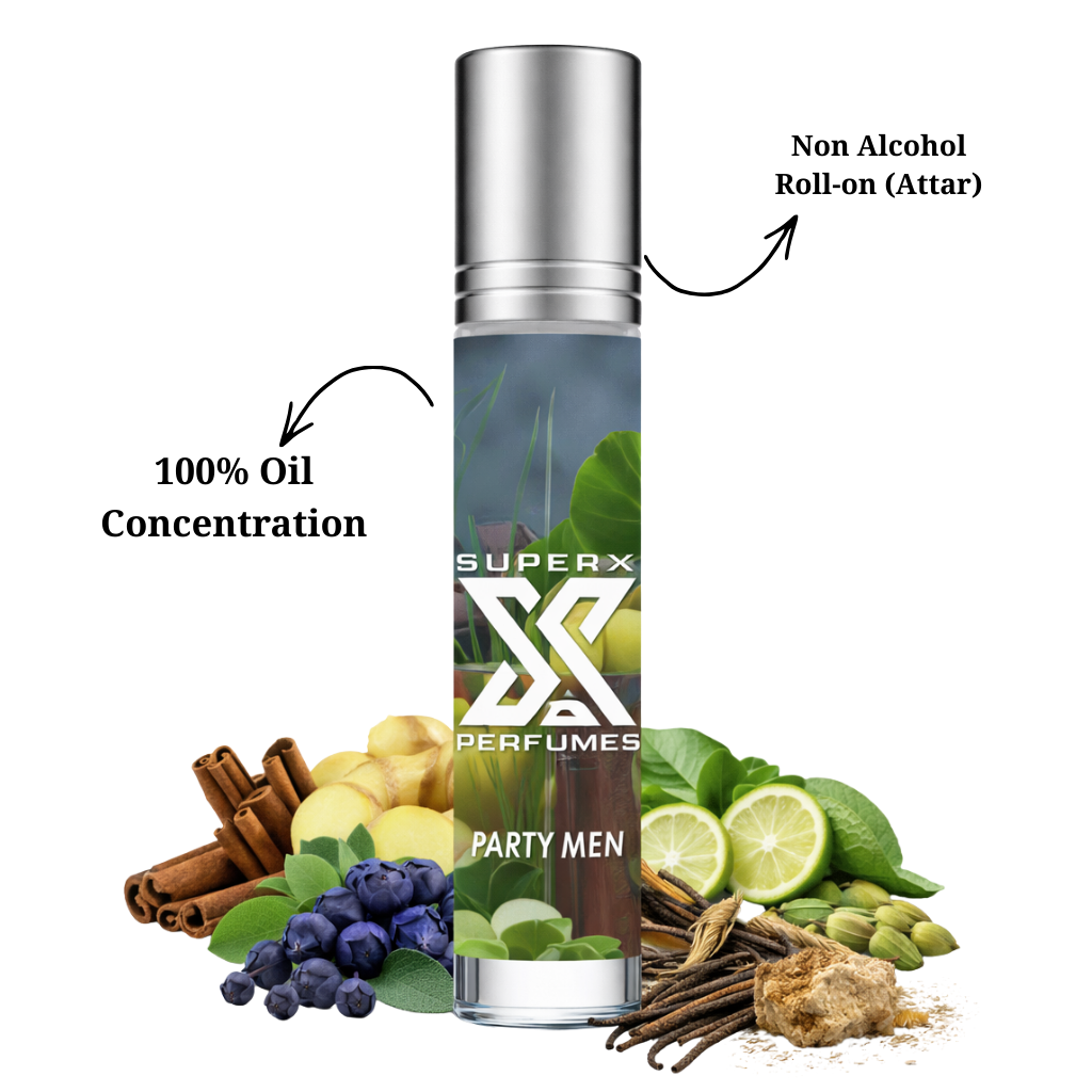 Party Men | Inspired by Y*L Y | Roll-on (Attar) With 100% Oil Concentration (Non Alcohol)