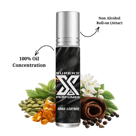 Hard Leather | Inspired by T*m F*rd Ombre Leather | Roll-on (Attar) With 100% Oil Concentration (Non Alcohol)