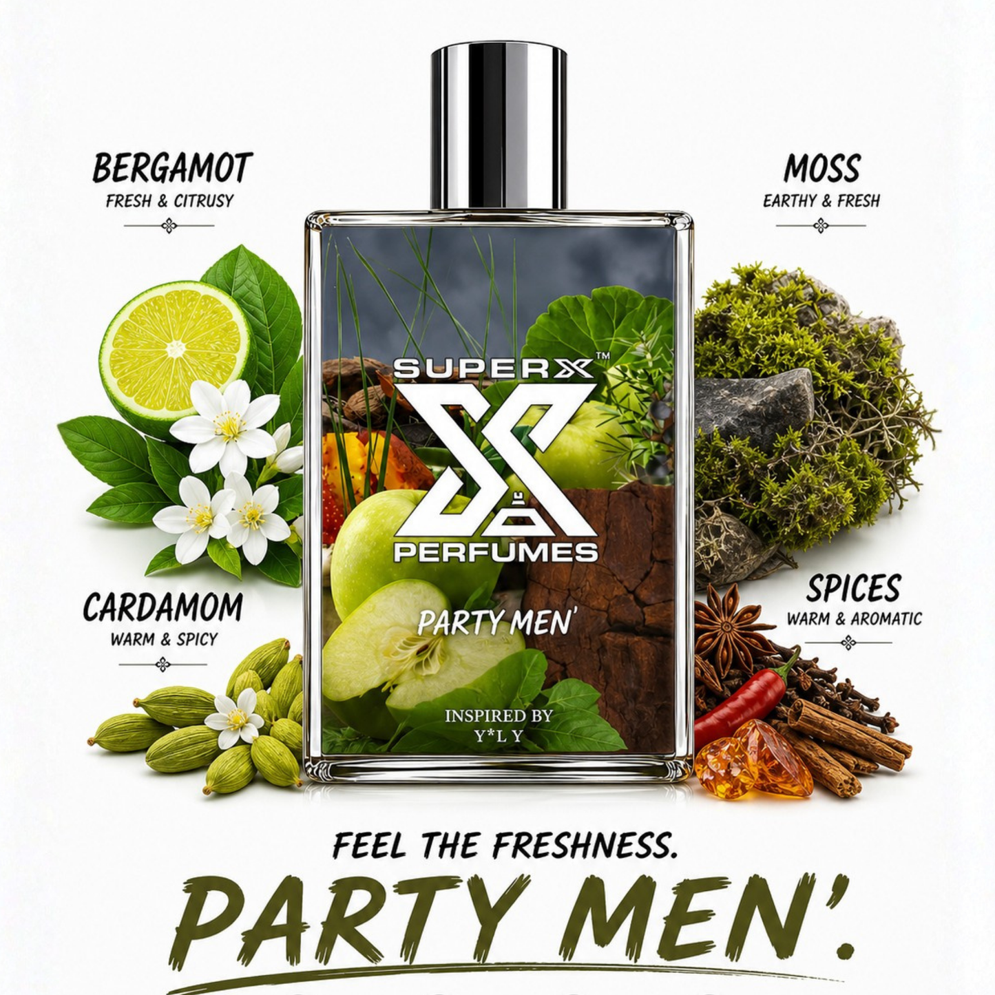 Party Men | Inspired by Y*L Y Perfume