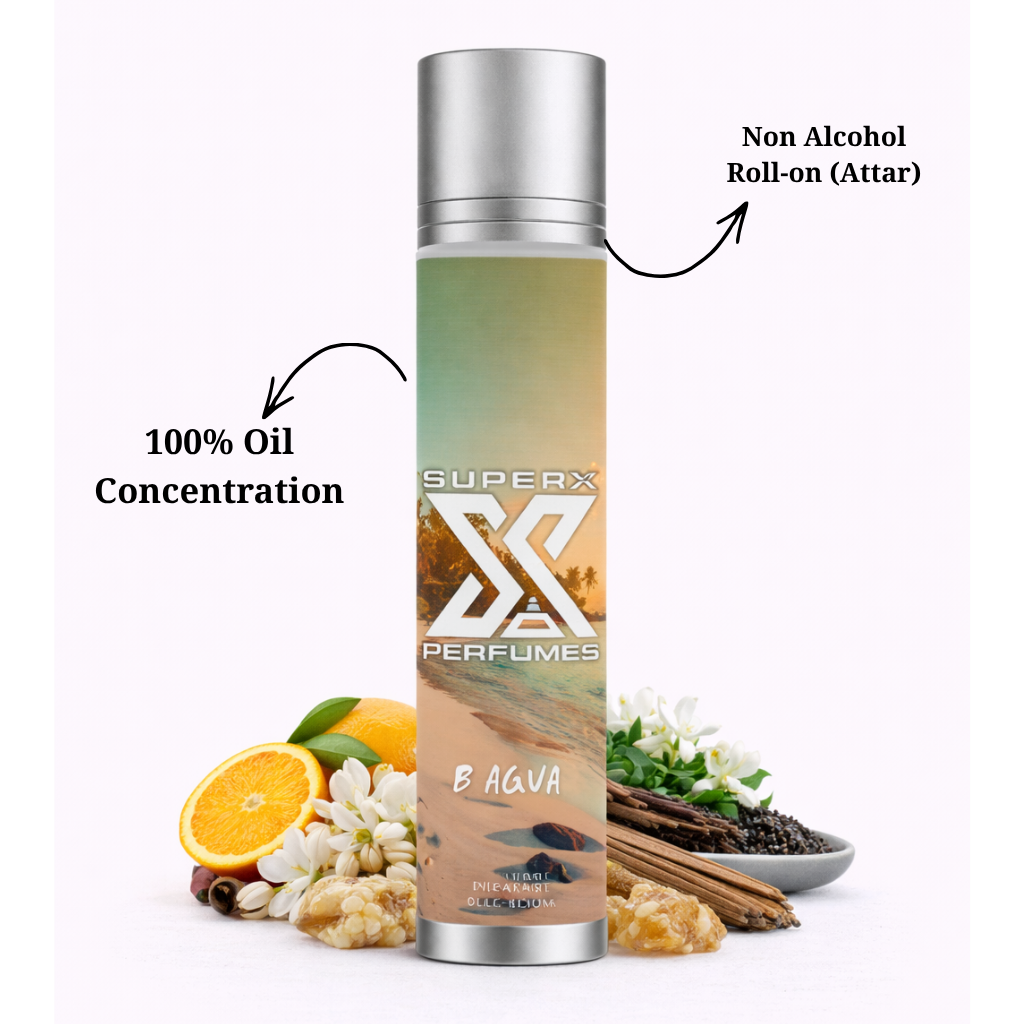 B Aqva | Inspired by B*lgari Aqva Amara | Roll-on (Attar) With 100% Oil Concentration (Non Alcohol)