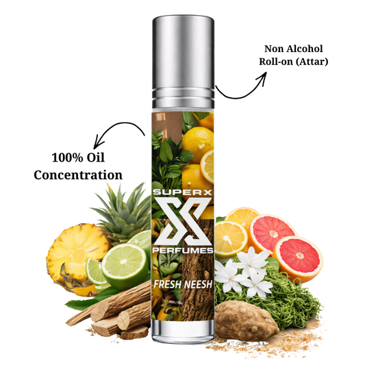 Fresh Neesh | Inspired by Nish*ne Haciv*t | Roll-on (Attar) With 100% Oil Concentration (Non Alcohol)