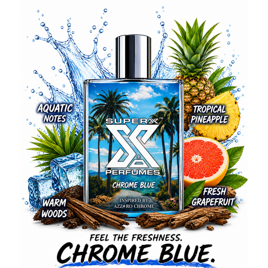 Chrome Blue | Inspired by Azz*ro Chrome Perfume