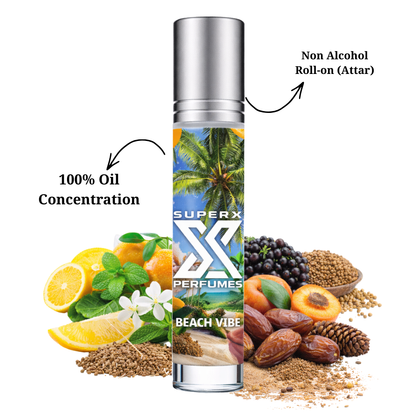 Beach Vibe | Inspired by Lo*is Vui*ton Pacific Chill | Roll-on (Attar) With 100% Oil Concentration (Non Alcohol)