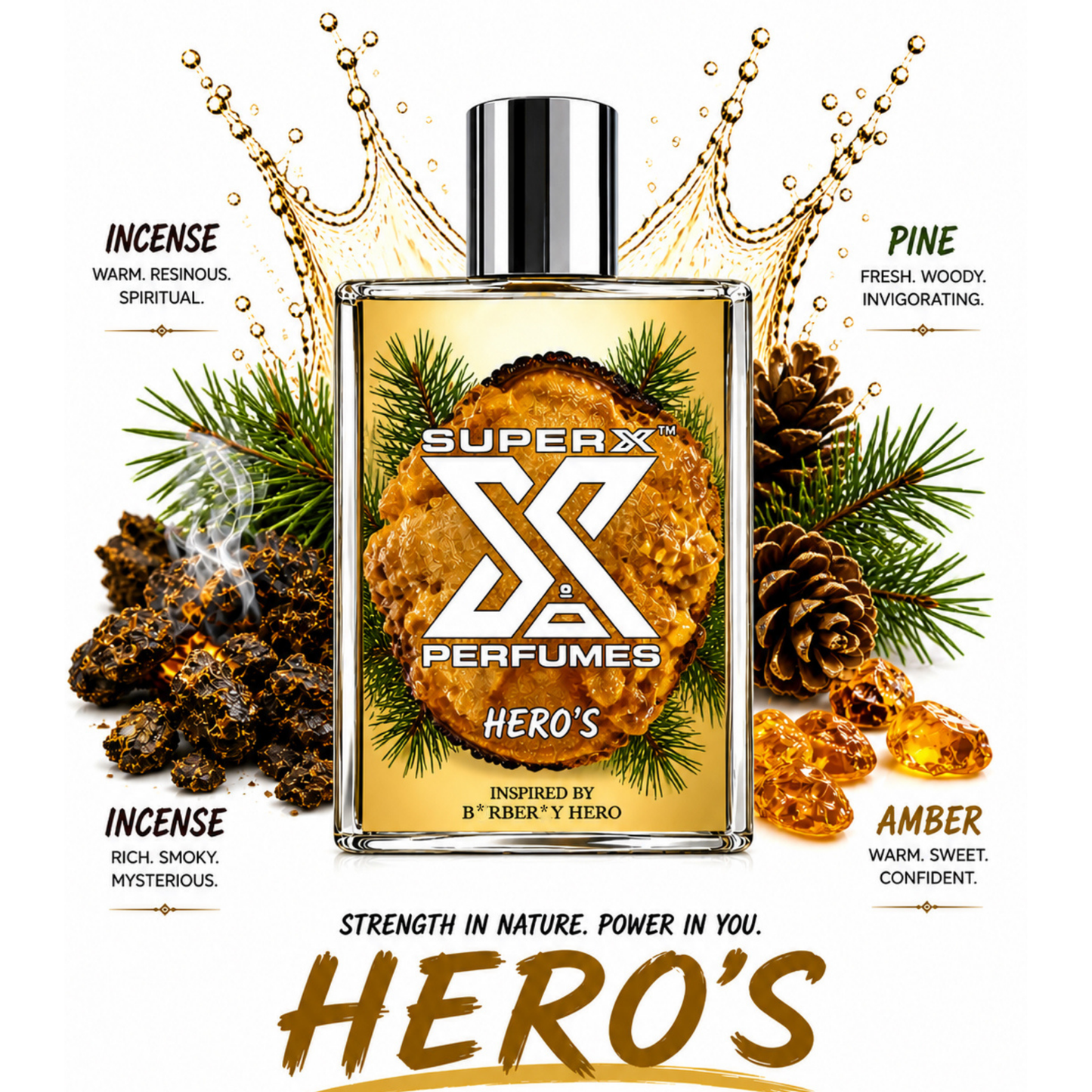 Hero's | Inspired by Burb*rry Hero Perfume