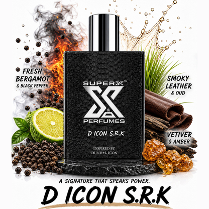 D Icon SRK | Inspired by Du*hill Icon Eau de Shah Rukh Khan Perfume