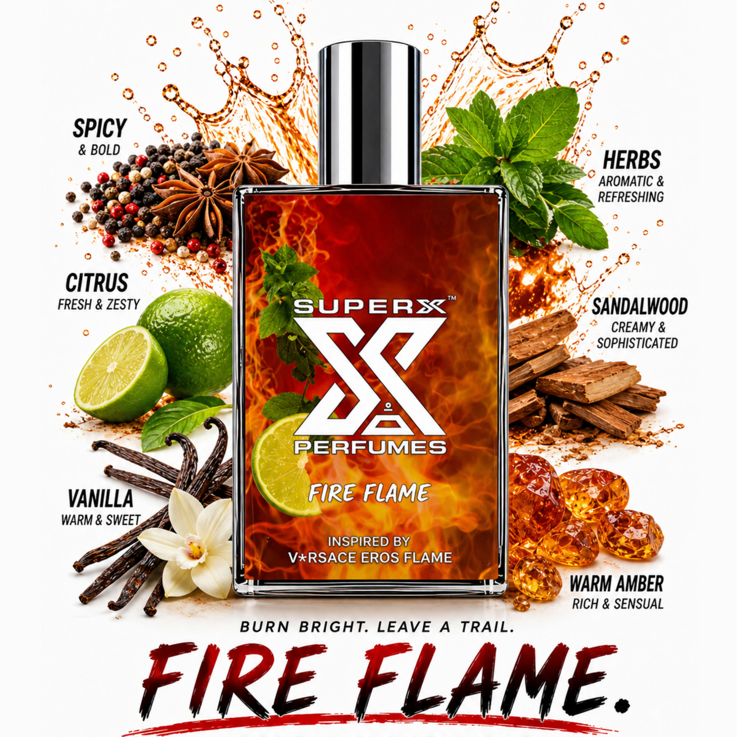 Fire Flame | Inspired by Ver*ace Eros Flame Perfume