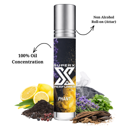 Phant | Inspired by Pa*o Rabe*ne Phantom | Roll-on (Attar) With 100% Oil Concentration (Non Alcohol)