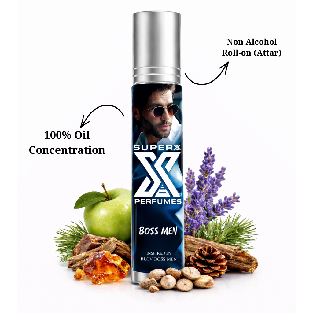 Boss Men | Inspired by H*GO Man | Roll-on (Attar) With 100% Oil Concentration (Non Alcohol)
