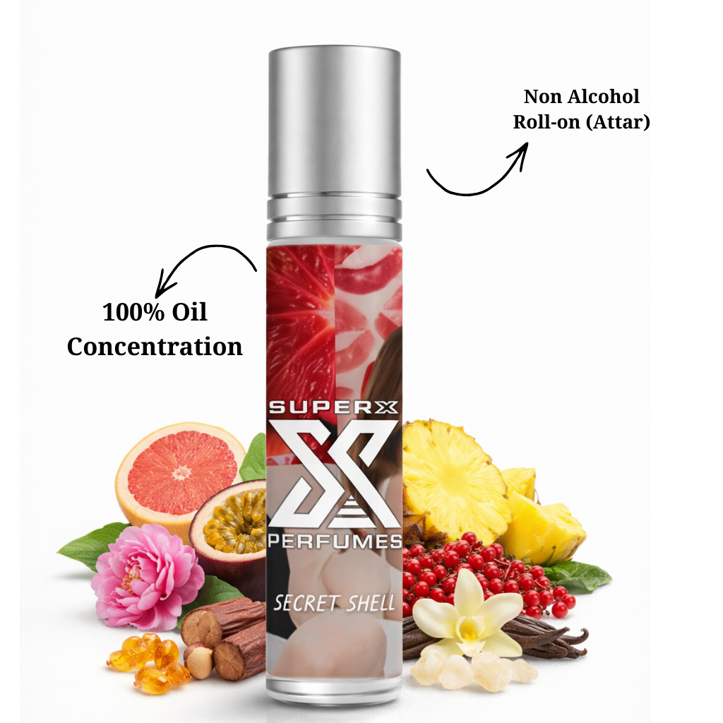 Secret Shell | Inspired by Vict*ria Sec*et Bombshell | Roll-on (Attar) With 100% Oil Concentration (Non Alcohol)