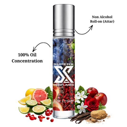 Rose Elysium | Inspired by R*ja Elysium | Roll-on (Attar) With 100% Oil Concentration (Non Alcohol)