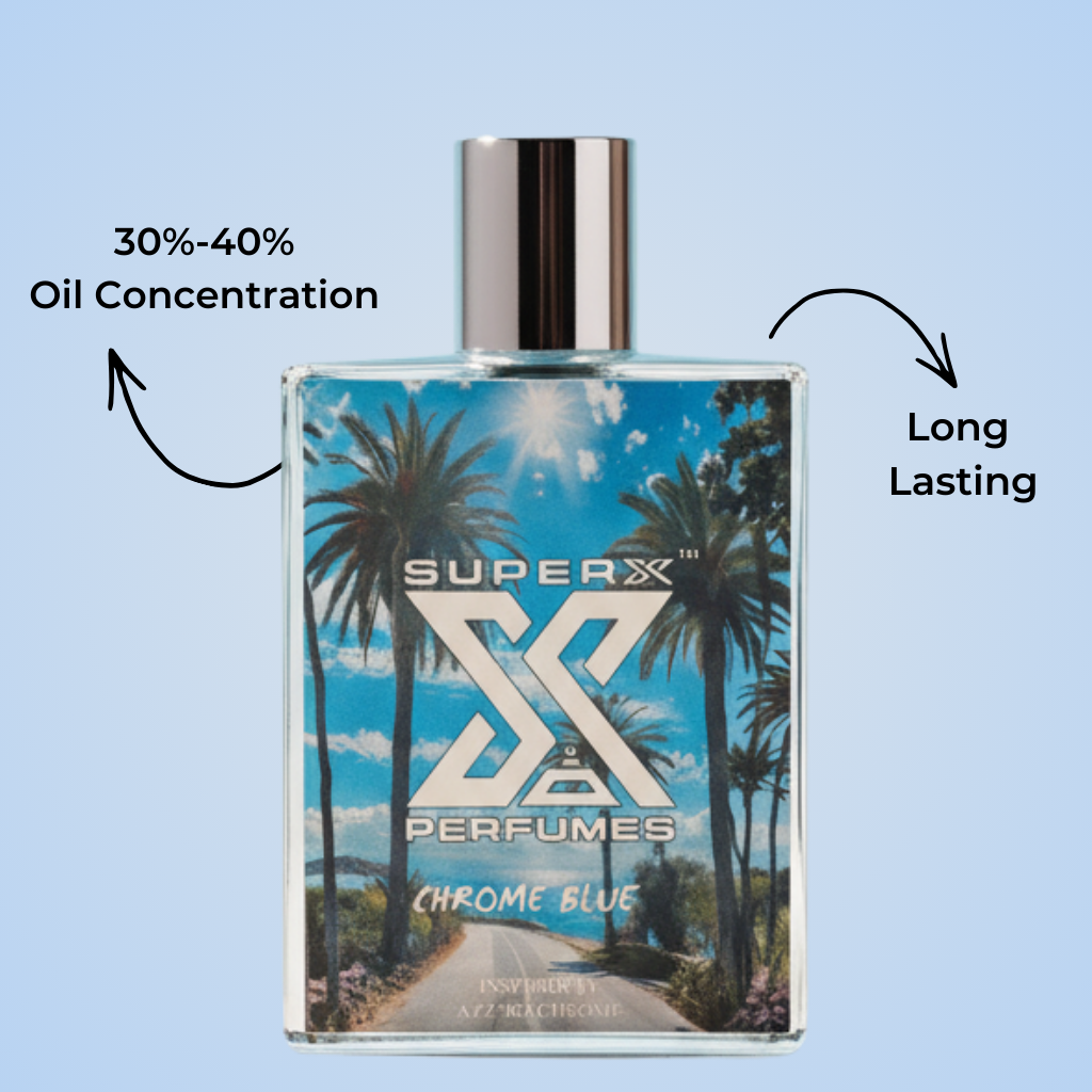 Chrome Blue | Inspired by Azz*ro Chrome Perfume