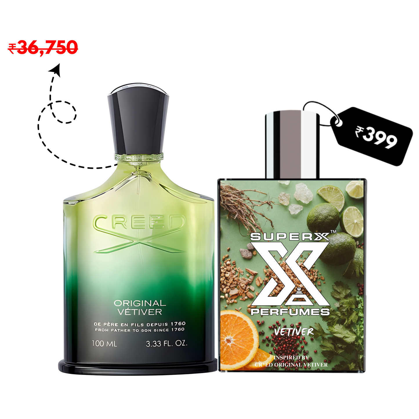 Vetiver | Inspired by Cre*d Original Vetiver Perfume