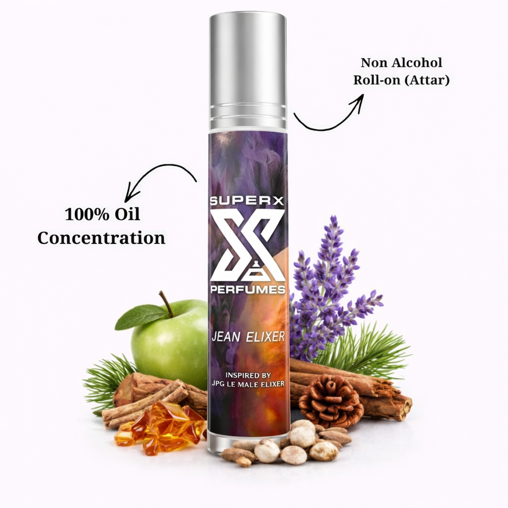 Jean Elixer | Inspired by J*G Le Male Elixir | Roll-on (Attar) With 100% Oil Concentration (Non Alcohol)