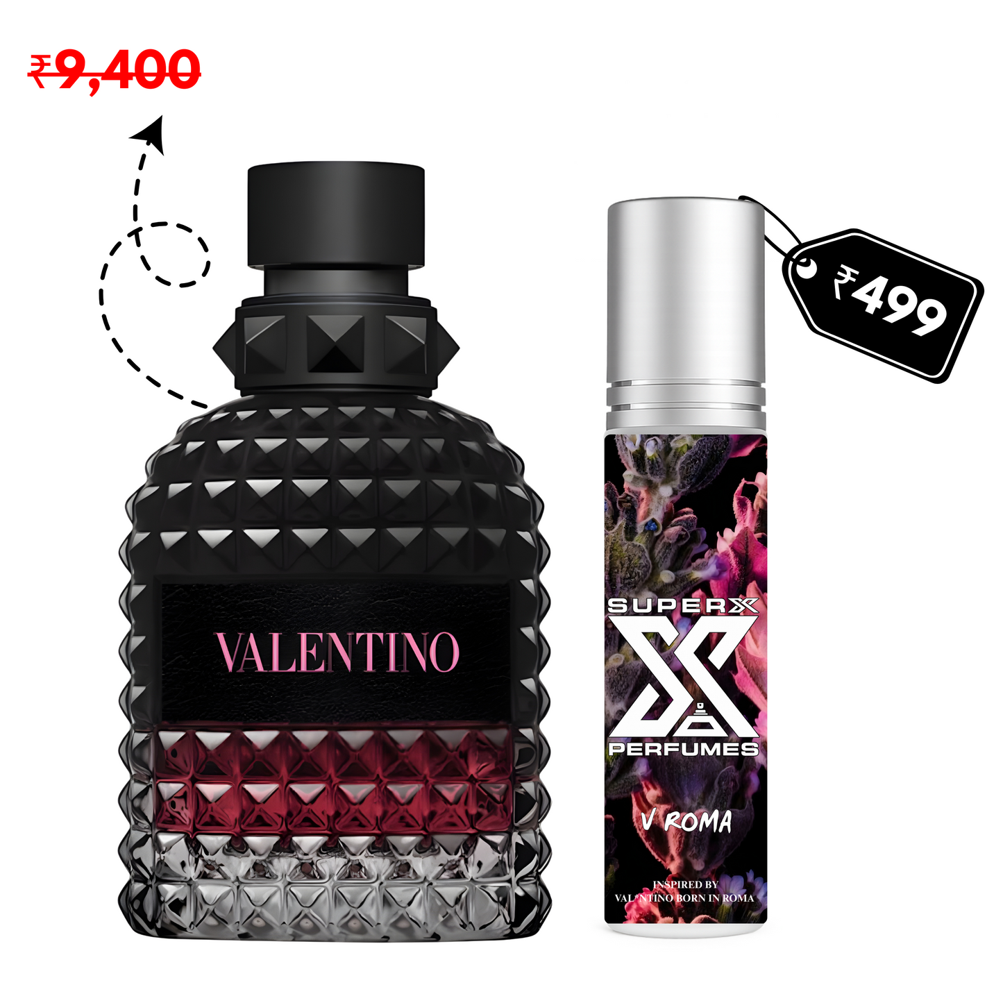 V Roma | Inspired by Vel*ntino Born In Roma | Roll-on (Attar) With 100% Oil Concentration (Non Alcohol)