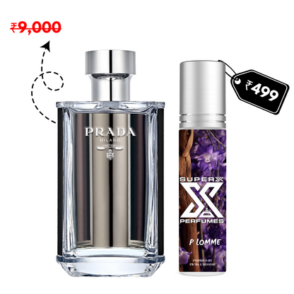 P Homme | Inspired by Pr*da L Homme | Roll-on (Attar) With 100% Oil Concentration (Non Alcohol)