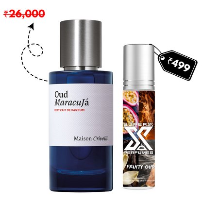 Fruity Oud | Inspired by Mais*n Crivelli Oud Maracuja | Roll-on (Attar) With 100% Oil Concentration (Non Alcohol)