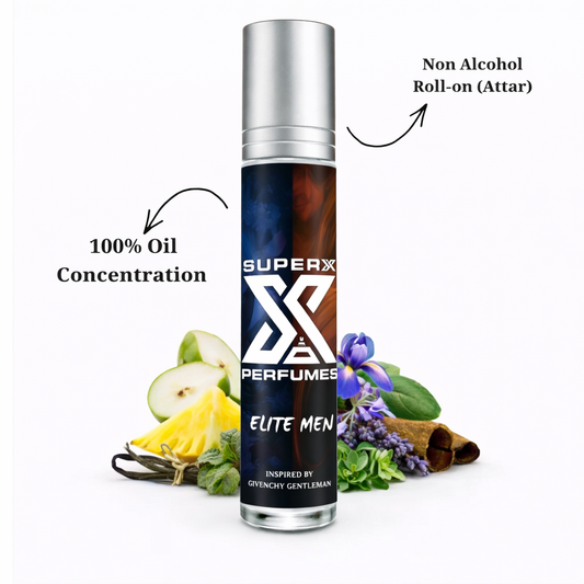 Elite Men | Inspired by Give*chy Gentleman | Roll-on (Attar) With 100% Oil Concentration (Non Alcohol)