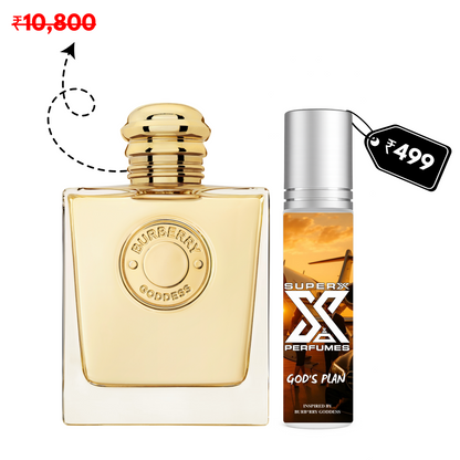 God's Plan | Inspired by Burb*rry Goddess | Roll-on (Attar) With 100% Oil Concentration (Non Alcohol)