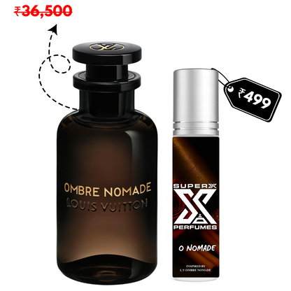 O Nomade | Inspired by Lo*is Vui*ton Ombre Nomade | Roll-on (Attar) With 100% Oil Concentration (Non Alcohol)