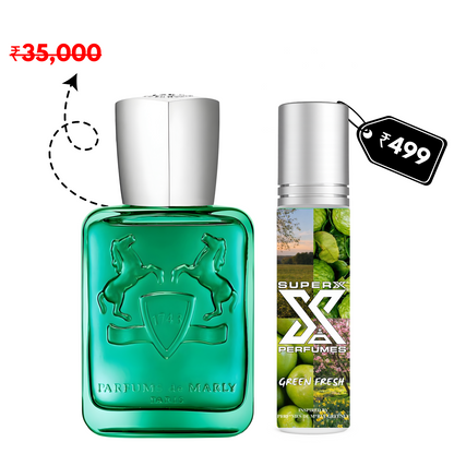 Green Fresh | Inspired by Parf*ms De M*rly Greenley | Roll-on (Attar) With 100% Oil Concentration (Non Alcohol)