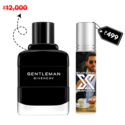 Elite Men | Inspired by Give*chy Gentleman | Roll-on (Attar) With 100% Oil Concentration (Non Alcohol)
