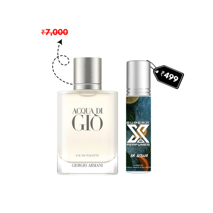 Ar Acqua | Inspired by Gi*rgio Arm*ni Acqua Di Gio | Roll-on (Attar) With 100% Oil Concentration (Non Alcohol)