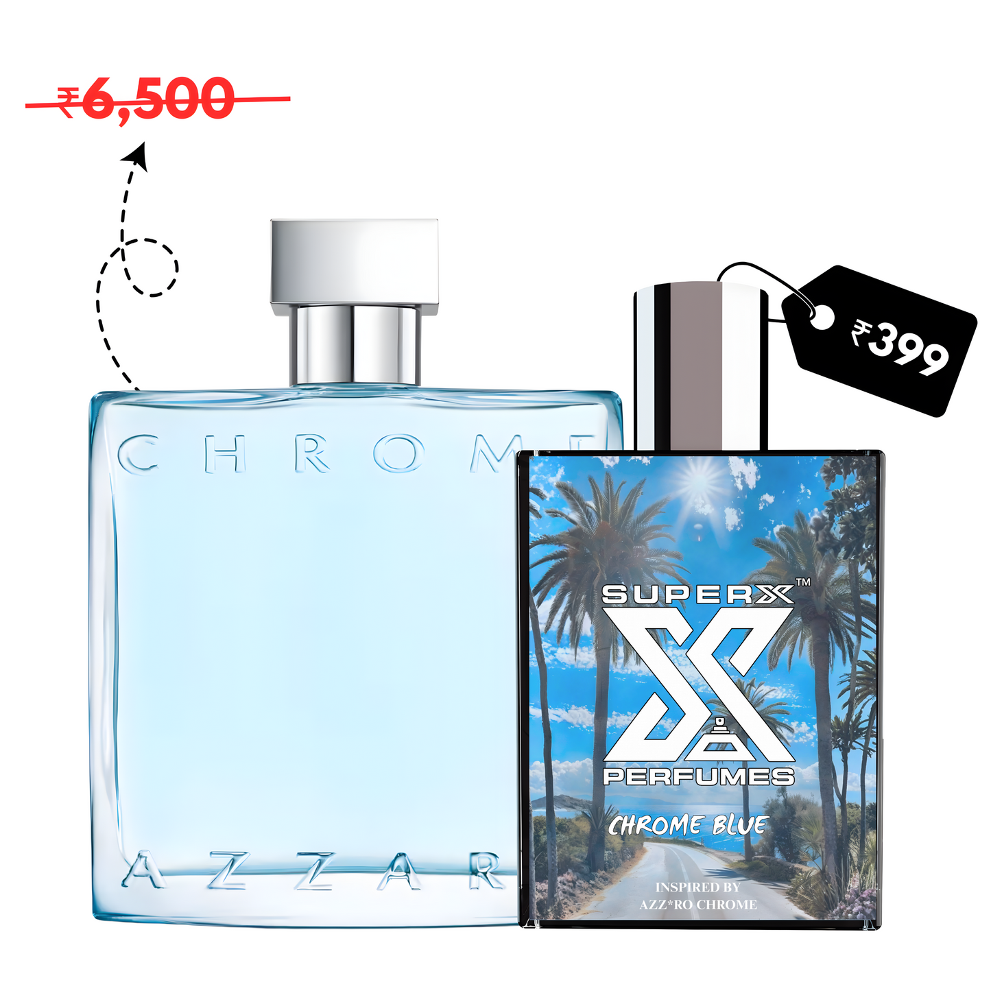 Chrome Blue | Inspired by Azz*ro Chrome Perfume