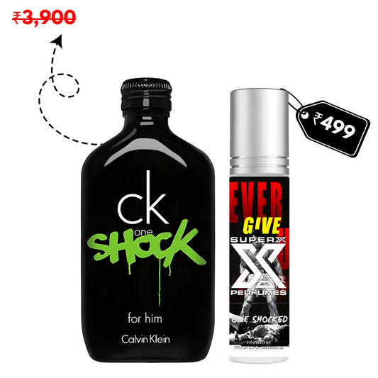 One Shocked | Inspired by Cal*in Kl*in One Shock For Him | Roll-on (Attar) With 100% Oil Concentration (Non Alcohol)