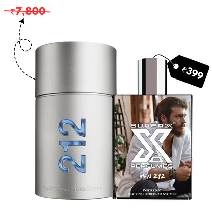 Men 212 | Inspired by Car*lina He*rera 212 NYC Men Perfume