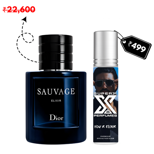 You r Elixer | Inspired by D*or Sauvage Elixir | Roll-on (Attar) With 100% Oil Concentration (Non Alcohol)