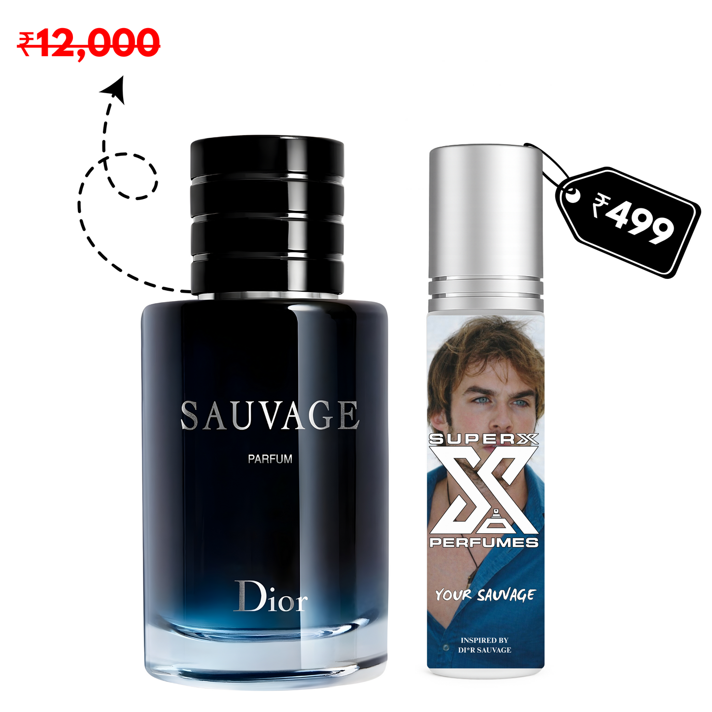 Your Sauvage | Inspired by D*or Sauvage | Roll-on (Attar) With 100% Oil Concentration (Non Alcohol)