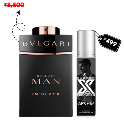 Dark Men | Inspired by B*lgari Men In Black | Roll-on (Attar) With 100% Oil Concentration (Non Alcohol)