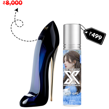 Cute Girl | Inspired by Car*lina He*rera Good Girl | Roll-on (Attar) With 100% Oil Concentration (Non Alcohol)