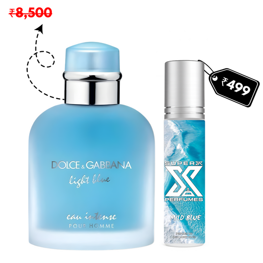 Mild Blue | Inspired by D*G Light Blue | Roll-on (Attar) With 100% Oil Concentration (Non Alcohol)