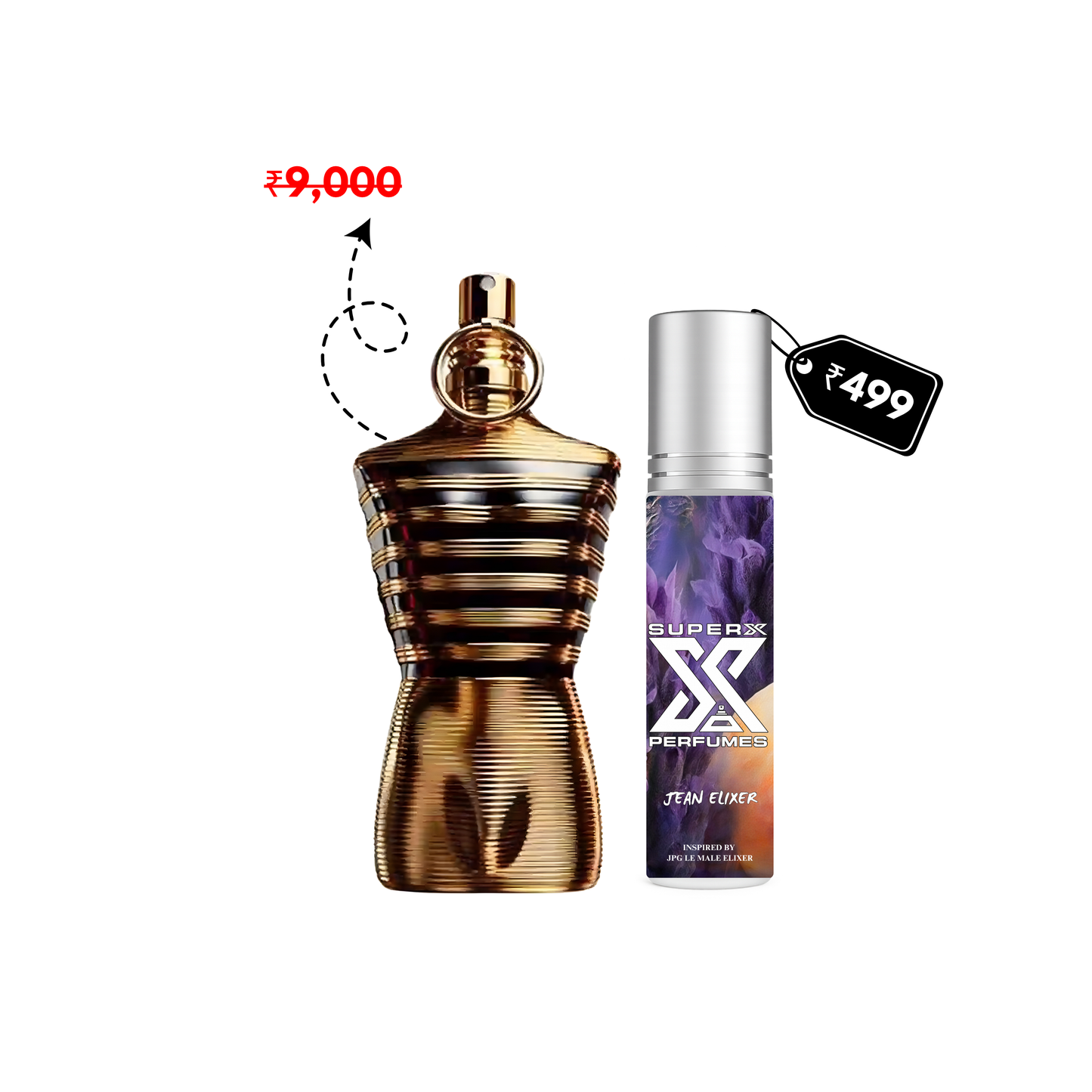 Jean Elixer | Inspired by J*G Le Male Elixir | Roll-on (Attar) With 100% Oil Concentration (Non Alcohol)